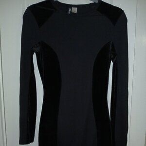 divided brand bodycon black dress size 6